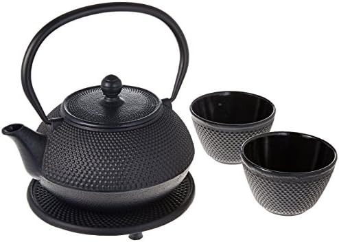 M.V. Trading New Star International T8010 Cast Iron ARR Tea Set with