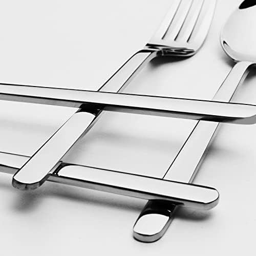 4-Piece 8-Inch Dinner Spoons Set, 18/10 Stainless Steel, Not Teaspoons