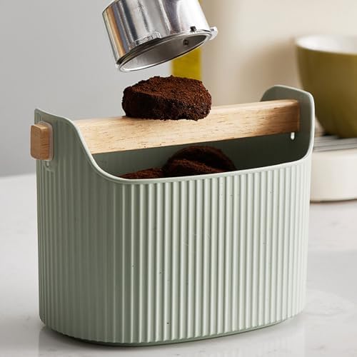 Espresso Grounds Knock Box 1300ml Non-Slip Coffee Ground Dump Bin
