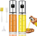 2 Pack Glass Olive Oil Sprayer Bottles for Cooking