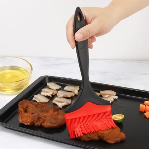 Extra Large Silicone Basting Pastry Brush, 3.9in Wide Heat Resistant