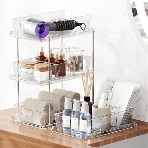 Fabspace 2-Tier Under Sink Organizers, 2 Packs
