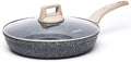 CAROTE Non Stick Frying Pan, 10 Inch Classic Granite Skillet with