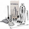 Cocktail Shaker Set,13Piece Bartender Kit,Bar Tool Set,Bar Cart