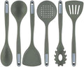 Restaurantware 6-Piece Silicone Utensil Set, Green