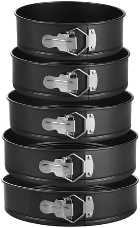 QTLCOHD Round Cake Pan Set for Baking, 7/8/8.5/9.5/10/11 Inch