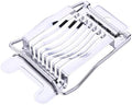 Egg Slicer with 8 Cutting Wires Stainless Steel for Uniform Slices