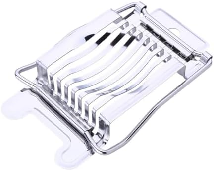 Egg Slicer with 8 Cutting Wires Stainless Steel for Uniform Slices