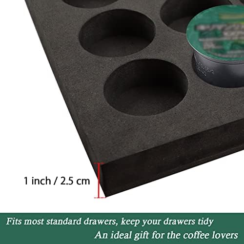 FONUNO Coffee Pod Drawer Organizer Compatible with KCup Keurig