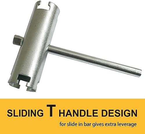 Hanpex Double-Sided Kitchen Sink Strainer Basket Wrench