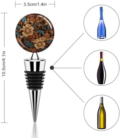 Wine Stoppers Vacuum Wine Bottle Stopper Metal Zinc Alloy Wine Bottle