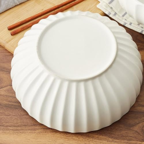 Halloween White Ceramic Pumpkin Soup Bowl Set for Kitchen Storage Use