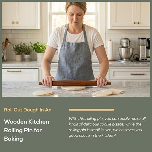 muso wood Sapele French Rolling Pin for Baking