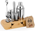 X Home Bartender Kit with Stand, Complete Cocktail Shaker Bar Tool Set