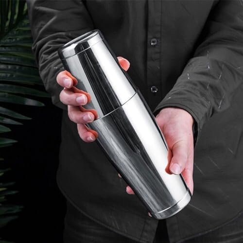 Mwellewm 8 Pcs Cocktail Shaker Boston Shaker Set Professional