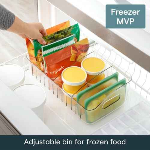 YouCopia FreezeUp 15" Clear Freezer Bin