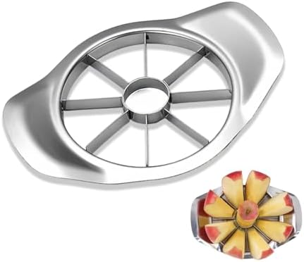 Stainless Steel Apple Slicer and Corer, 8-Slice Apple Cutter Wedger