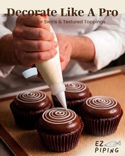 Reusable Plastic Piping Tips, Nozzles Standard Size Round Tip #2