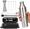 Lexenic Portable Double Wall Insulated Cocktail Shaker Set