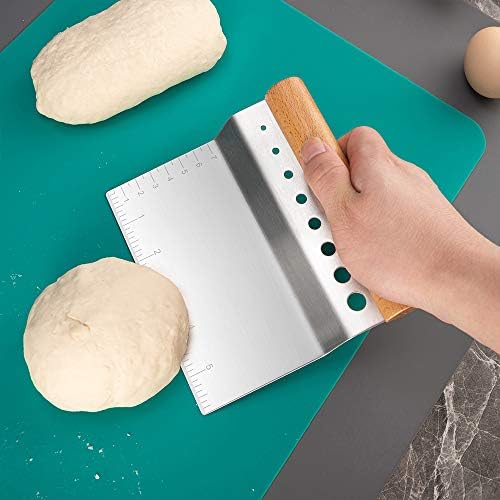 Stainless Steel Pastry Scraper, Dough/Pastry/Bread Bench