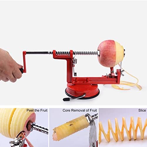 Kitchen Apples Peeler Corer Slicer, 3 in 1 Hand Held Kitchen Peeling