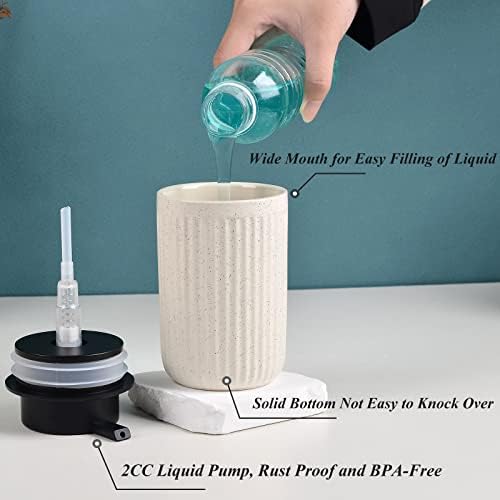 BosilunLife Dish Hand Soap Dispenser - Liquid Pump Soap Dispenser