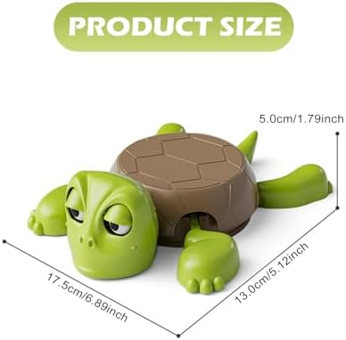 3D Printed Funny Turtle Coaster with Interactive Expression, Cup