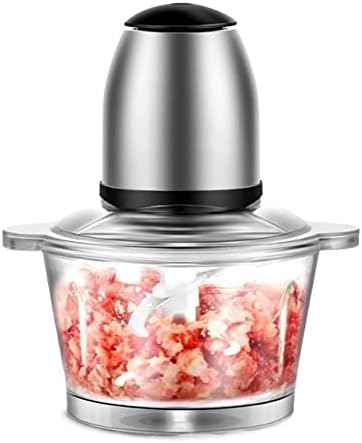 Electric Meat Grinder, 2L Capacity Glass Bowl