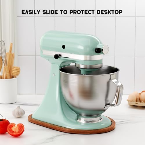 ENVTEK Pine Wood Mixer Slider for KitchenAid 4.5-5 Qt