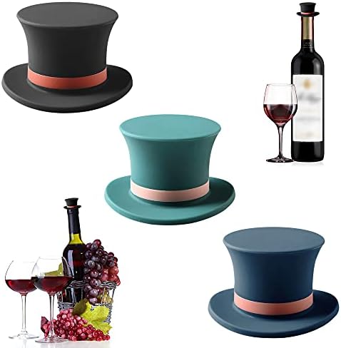 Wine Stoppers, Funny and Decorative Silicone Bottle Caps