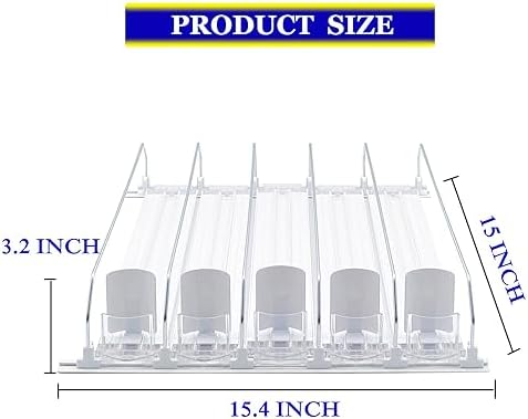 AMLLLC Drink Organizer for Fridge, 25 Cans