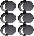 Egg Tart Molds Set, 6 Pcs Mini Tart Pans With Removable Bottom, 3.9 In