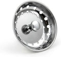 Highcraft 97333 Kitchen Sink Basket Strainer Replacement for Standard