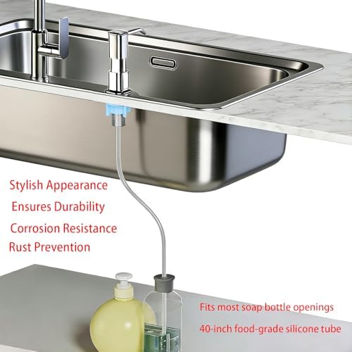 Kitchen Sink Soap Dispenser for Kitchen Sink,soap Dispenser with 40”