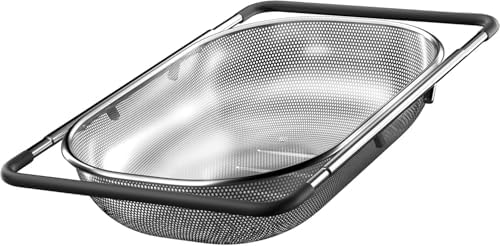 Colander - Strainers and Colanders - Sink Strainer Basket - Expandable