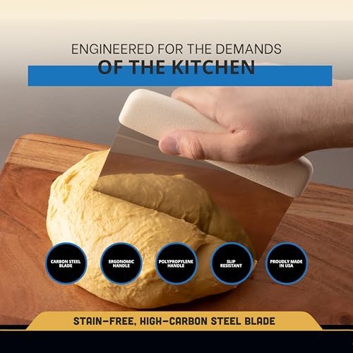 Dexter-Russell S196PCP Dough Cutter/Scraper, 6 x 3 Inch