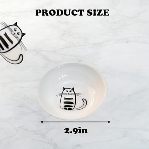 Ceramic Dipping Sauce Dishes Set of 6