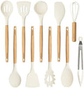 CAROTE 10-Piece Kitchen Utensil Set, Cream