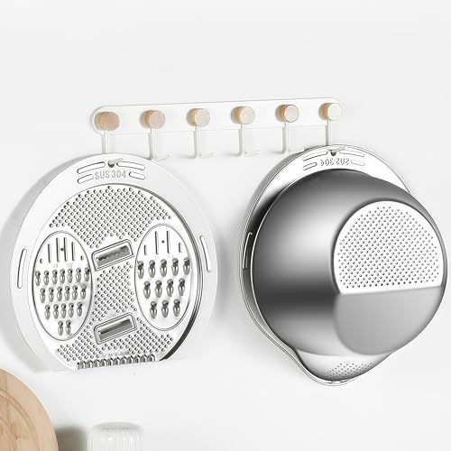 4-in-1 Stainless Steel Flat Grater & Slicer, Fine/Medium/Coarse Grate
