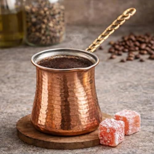 Handmade Turkish Copper Kitchen Set – 5 Piece Hammered Copper-Cookware