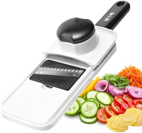 3-in-1 Stainless Steel Handheld Mandoline Slicer