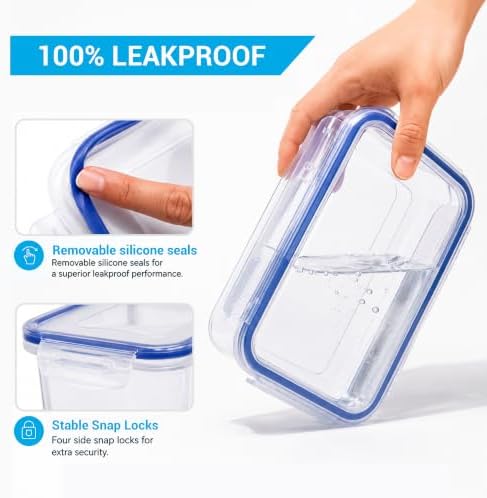 LOCK & LOCK Rectangular Food Container, 9.6-Cup