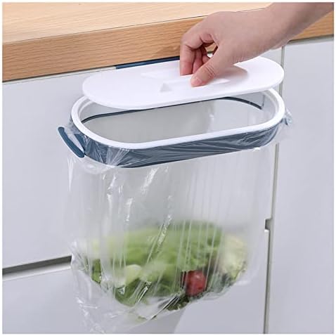 Set of 2 Trash Bag Holder Rack, Hanging Organizer Garbage Bag Holder