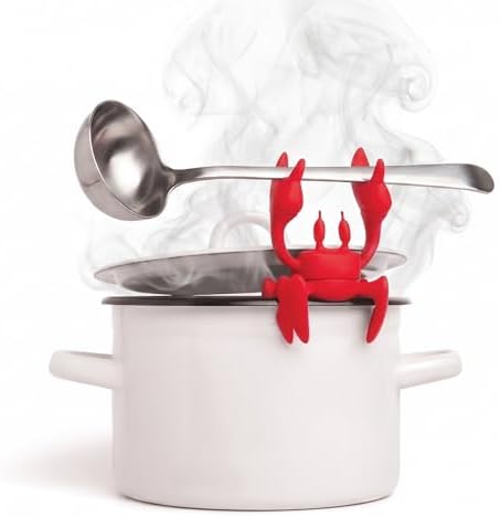 OTOTO 2 in 1 Silicone Spoon Rest & Steam Releaser - Large Spoon Holder
