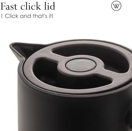 WOLFF - Thermal Coffee Carafe - 34oz / 1L Insulated Plastic Exterior