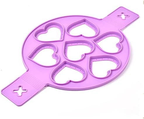 Nonstick Pancake Molds Ring Silicone Fried Egg Mould Reusable Pancake