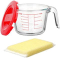 Measuring Cup 1 Cup/250ML Glass liquid Measuring Cups with Lids