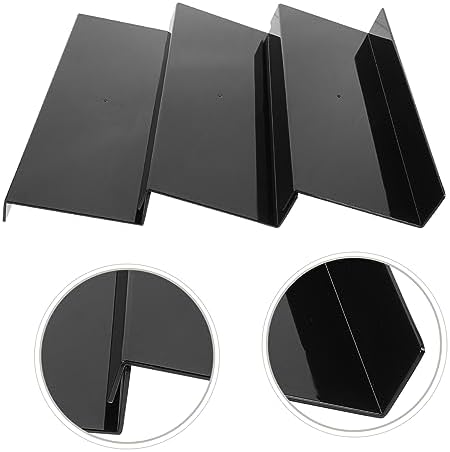 3pcs Stackable Spice Organizer Rack Adjustable Acrylic Drawer Storage