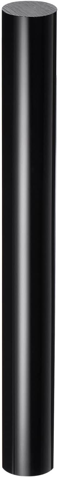 HARFINGTON Acrylic Clay Roller 9 Inch x 1 Inch Solid Non-Stick Plastic Round by HARFINGTON