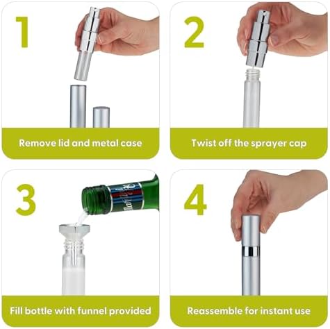 True Martini Atomizer Bar Mister – Spray Bottle for Gin & Vodka